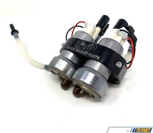 Precision Raceworks Black Market Parts Low-Pressure Bucketless Fuel Pump Kit - Stage 3 - BMW E9X E8X 601-0018