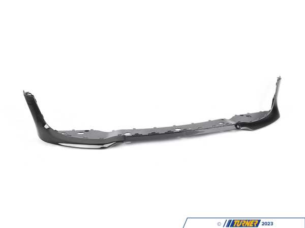 ECS MINI R56 JCW Aero Gloss Black Front Spoiler - Main Section  51117283330GB