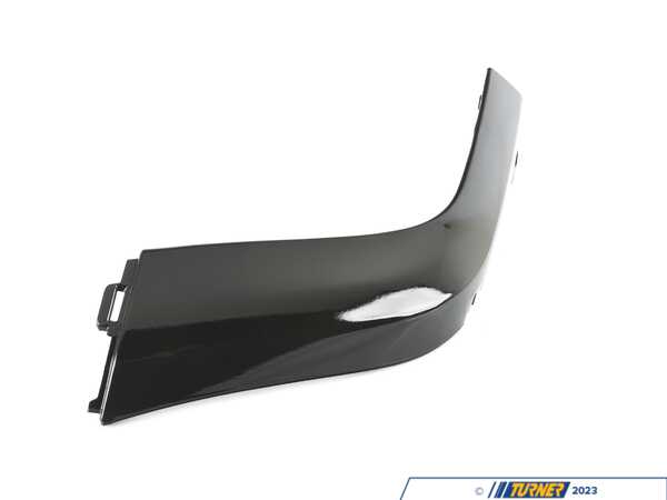 ECS JCW Width Extension Black - Rear Left Gloss Black  51120413251GB
