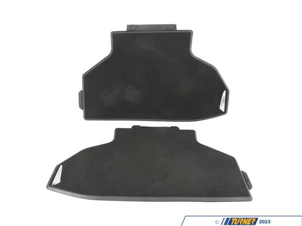 Genuine BMW Genuine BMW Floor Mats, Textile, Rear - 51472288261 - F16 51472288261
