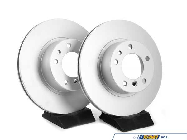 ECS Front V5 Plain Brake Rotors - Set (302x22) 34116756534-P