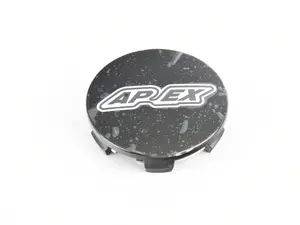 APEX Solid Gloss Black BMW Center Caps - Priced Each