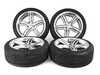 Alzor 18" Alzor Style 620 "Ready-To-Roll" OEM+ Fitment Square Wheel & Tire Package - w/ Advanta Tires - Mercedes W204 C-Class MB-620-18-00 View 1