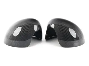 JCW Style Carbon Fiber Mirror Cap Clip In Covers - Set