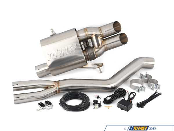 Turner Motorsport Valved Axle Back - E46 325/330 023536la01KT