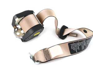 Genuine BMW Upper Belt Rear Left W. Chil - 72118238827 - Sandbeige