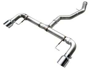 AWE Track Edition Axleback Exhaust - Chrome Silver | BMW G20 330i/330i xDrive