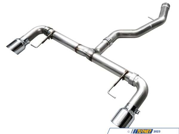 AWE AWE Track Edition Axleback Exhaust - Chrome Silver | BMW G20 330i/330i xDrive 3020-32429