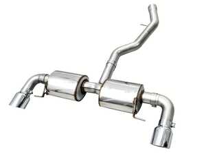 AWE Touring Edition Axleback Exhaust - Chrome Silver
