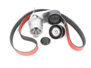 Accessory Belt Service Kit w/ Kevlar Reinforced Belt - BMW N55 F-Chassis