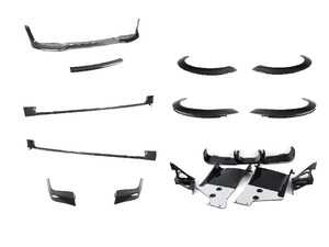 JCW Aero Trim Gloss Black Kit - With Gloss Euro Wheel Arches & Gloss JCW GP2 Diffuser