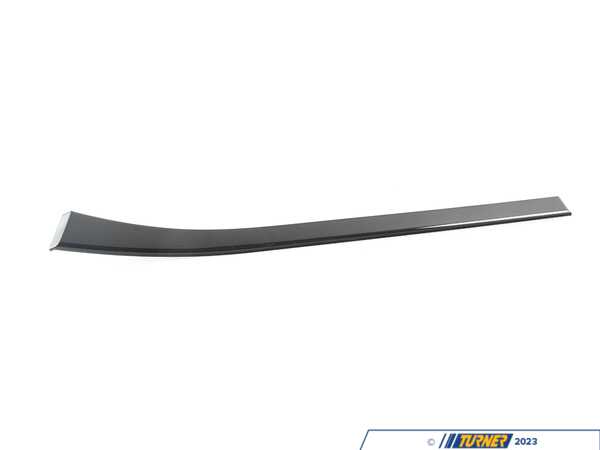 Genuine BMW Genuine BMW Decorative Strip, Door Front - 51418256249 - Schwarz 51418256249
