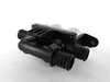 Genuine BMW Heater Valve - E39, X5 64128374995 View 4