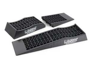 2-Piece Low Profile Drive-On Ramps (Set Of 2)