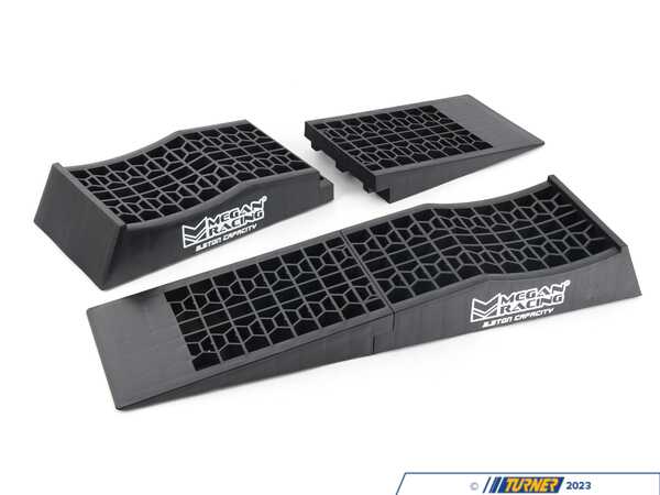 Megan Racing 2-Piece Low Profile Drive-On Ramps (Set Of 2) MR-RAMP-01