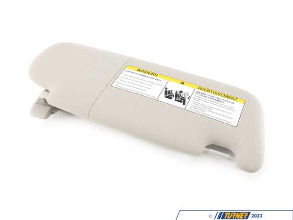 Genuine MINI SUN VISOR WITH LABEL 51447402943