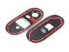 ECS Door Window Switch Panel 3DR Gloss Black - Set Of 2 - (NO LONGER AVAILABLE) BM126-MI14BK-5 View 3