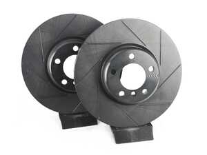 BMW F30 Front V5 Slotted Brake Rotors - Set (340x30)