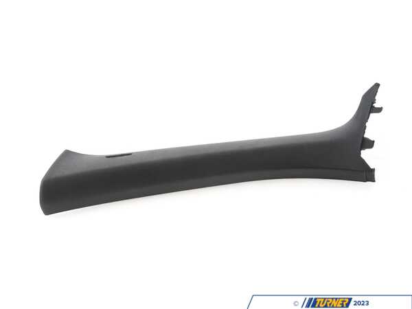Genuine BMW A Column Cover - Left - Anthracite 51435A0D9A1