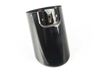 TAILPIPE TRIM BLACK GLOSS
