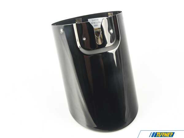 Genuine BMW TAILPIPE TRIM BLACK GLOSS 18305A27118