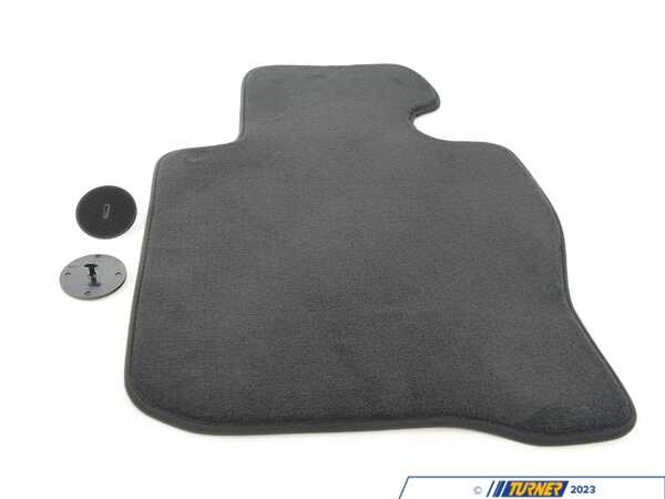 Genuine BMW Genuine BMW Floor Mat Velours Driver Side - Anthracite - F32 F33 51477335861