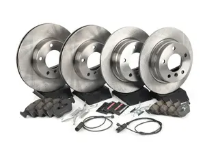 Autospecialty Stock Replacement Brake Kit - Front and Rear for E36