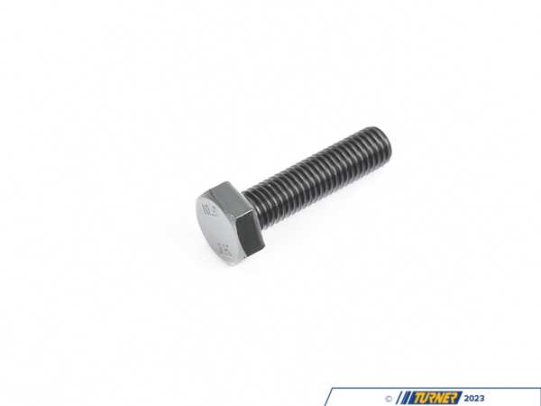 ECS High-Strength Class 10.9 Steel Hex Head Screw - M10x1.5x40mm 94863A211