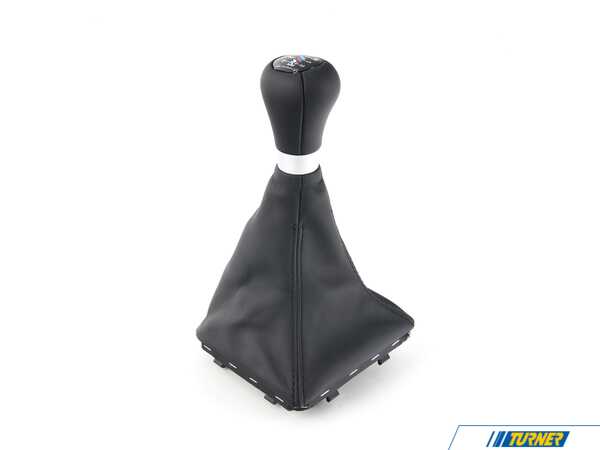 Genuine BMW LEATHER SHIFT KNOB WITH BOOT 25118097174
