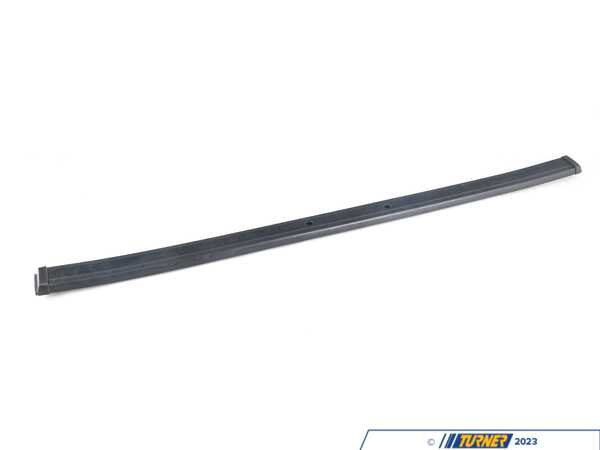 Genuine BMW Genuine BMW Rubber Strip Front - 51111841070 51111841070