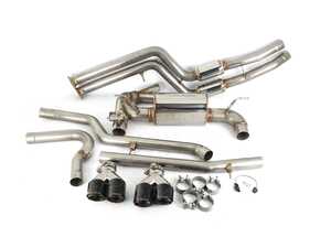 Valved Exhaust System With Chrome Tips - F87 M2C S55