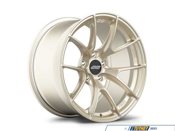 APEX Wheels 18" VS-5RS APEX Square Wheel Set - Motorsport Gold vs5rs189522mgkt1