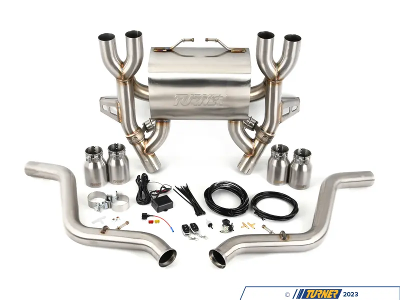 013888LA01-01KT1 - E9X M3 S65 Turner Motorsport Stainless Steel
