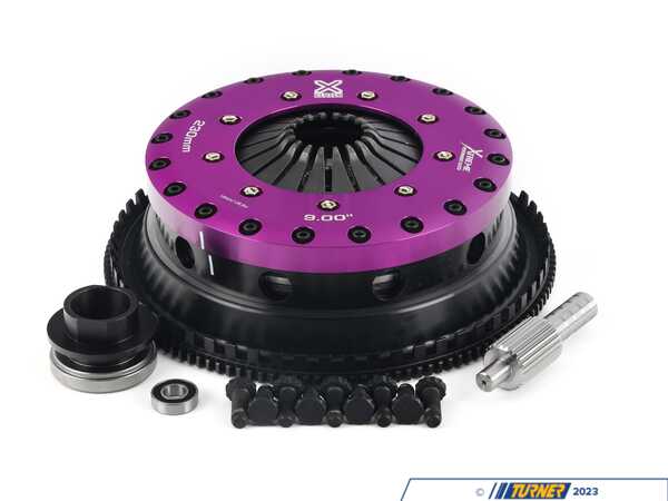 XClutch 9" Twin Disc Clutch Kit - Solid Organic Discs XKBM23599-2G