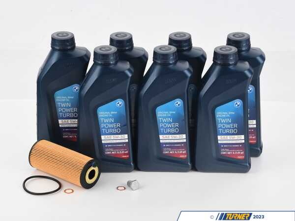 Genuine BMW Genuine BMW Oil Change Kit / Inspection I - S58 - 5W30 11137535106-4KT