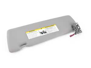Genuine BMW Sun Visor Plastic Film With - Grau