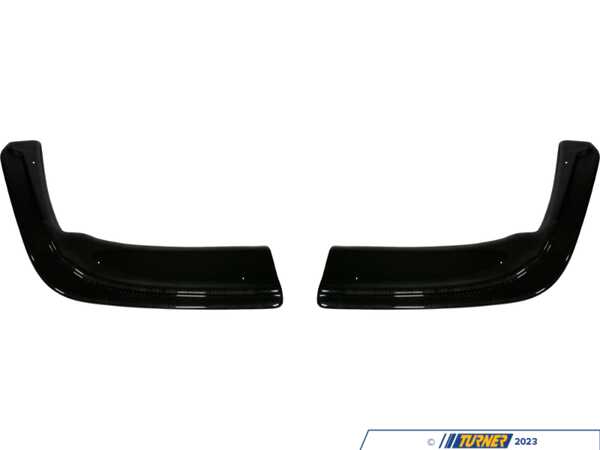 Suvneer Suvneer MX Designed E46 Carbon Fiber Rear Splitters E46M3RRSPL