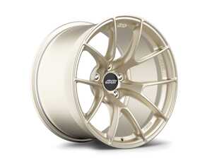 19" APEX VS5RS Square Wheel Set - Motorsport Gold