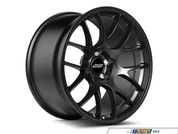 APEX Wheels APEX EC-7 19" Staggered Wheel Set - Satin Black ec71995h105mbKT