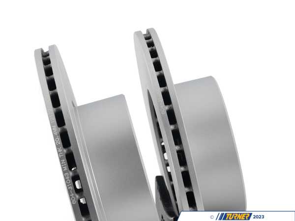 ECS Front V5 Plain Brake Rotors - Set (296x22) 34116767061-P