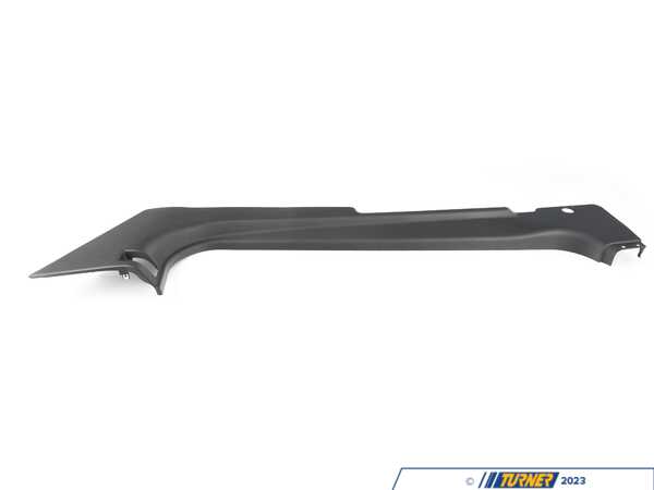 Genuine MINI Genuine MINI Lateral Trim Panel, Bottom F - 51432753361 - Carbon Black 51432753361