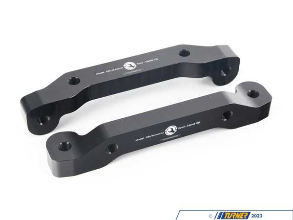 Reboot Engineering BMW E46 M3 135i CSL Rotors Brembo Caliper Brackets E36-46135CR-CSL