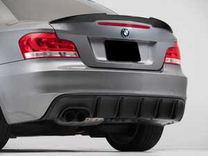 Textured Black Rear Diffuser - E82/E88 M-Sport