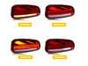 ZiZa MINI Cooper Clubman Union Jack Led Taillights Red F54 - Set  BM11-F5417-RD-A View 9