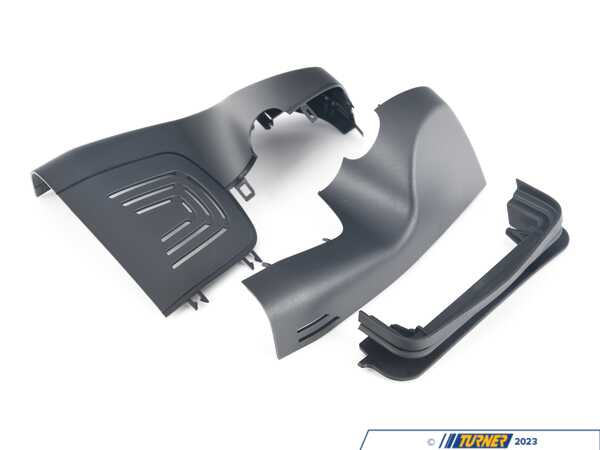 Genuine BMW MIRROR BASE COVER SET 51169108973