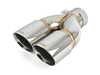 Turner Motorsport Turner Motorsport Double Wall Slash Cut Exhaust Tip - 2.75 Inlet - 3.5 OD - Stepped Left - Mirror 026732TMS02-10 View 5