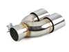 Turner Motorsport Turner Motorsport Double Wall Slash Cut Exhaust Tip - 2.75 Inlet - 3.5 OD - Stepped Left - Mirror 026732TMS02-10 View 6