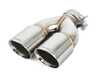 Turner Motorsport Turner Motorsport Double Wall Slash Cut Exhaust Tip - 2.75 Inlet - 3.5 OD - Stepped Right - Mirror 026732TMS02-11 View 5