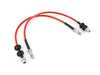 NM Engineering Stainless Steel Braided Brake Line Kit - RED H.BMWM.4.075.RED View 5