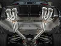 Turner Motorsport G80 M3 G82 M4 Stainless Race Inspired Catback Exhaust (MUST CHOOSE TIP STYLE FROM MENU BELOW) 008621LA03-01